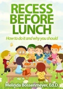 Recess Before Lunch Bk Cover