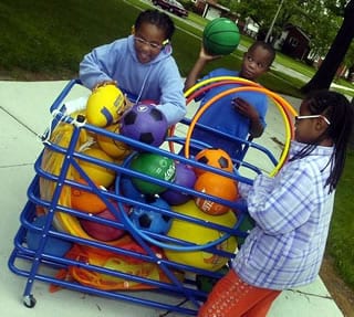 school playground equipment