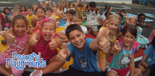 Peaceful Playgrounds Recess Kit (includes equipment, paint machine and training) - Image 3