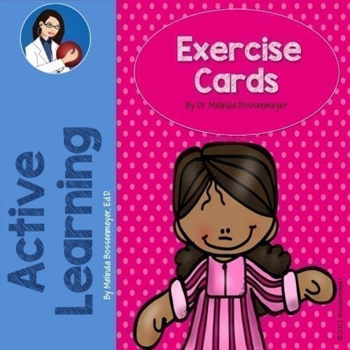 Exercise Cards Pink #1