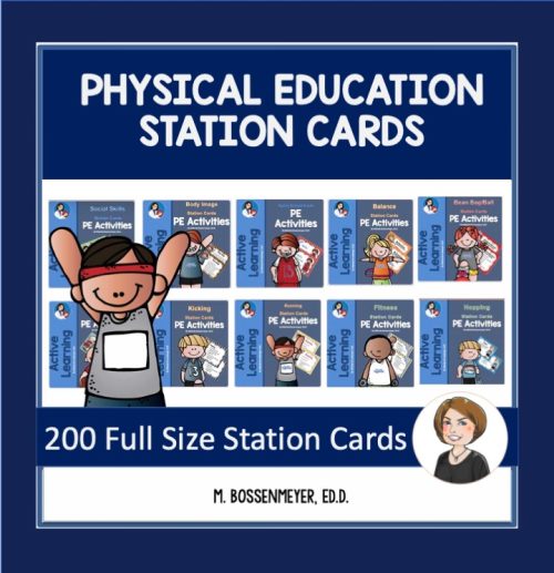 PE station cards